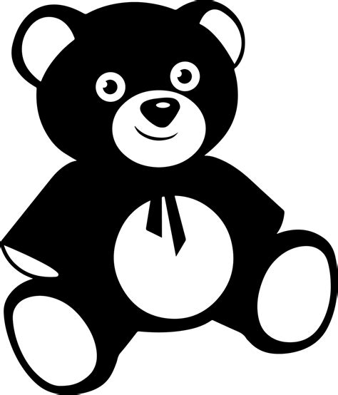 Teddy Bear Silhouette Clip Art