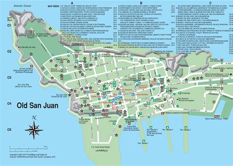 Old San Juan Map