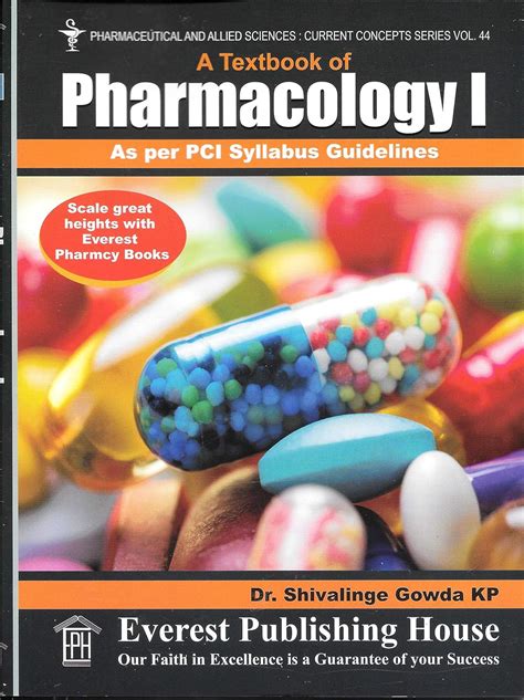 Buy A Textbook of Pharmacology I (As per PCI New Syllabus Guidelines ...