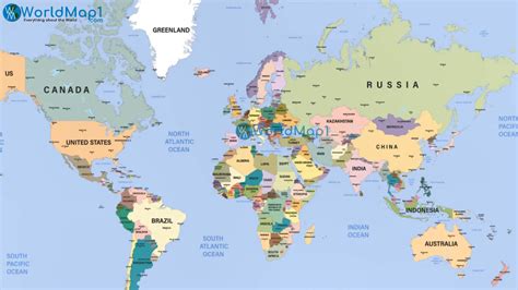 Detailed World Map 的图像结果