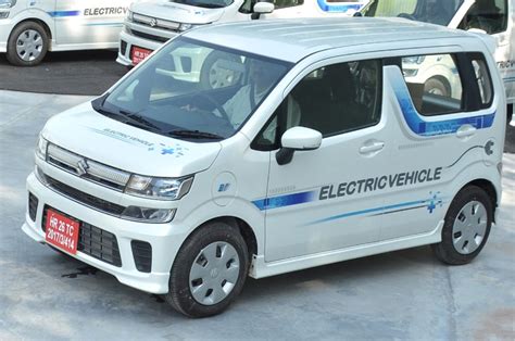 Maruti Wagon R EV Spied Testing