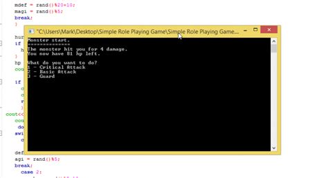 Image result for C Simple Game Code