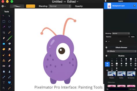 Pixelmator Pro vs Affinity 的图像结果