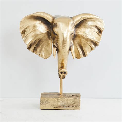 Buy Jaguar Polyresin Elephant Figurine from Home Centre at just INR 2399.0