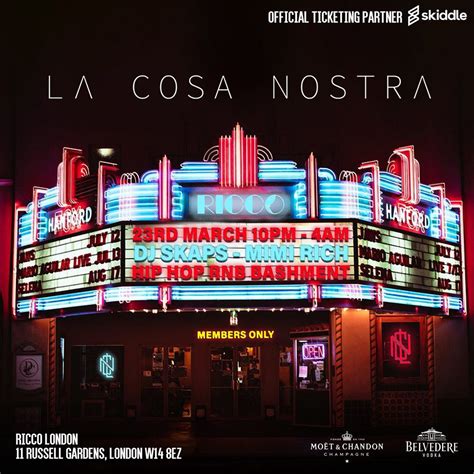 LCN "The Movie" - 23rd March 2024, Ricco Lounge, London, 23 March to 24 ...