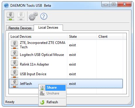 DAEMON Tools USB Lets You Share USB Devices Over Network/Internet