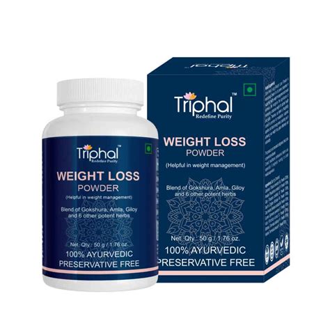 Lose Weight Naturally with Triphal's Authentic and Pure Herbs