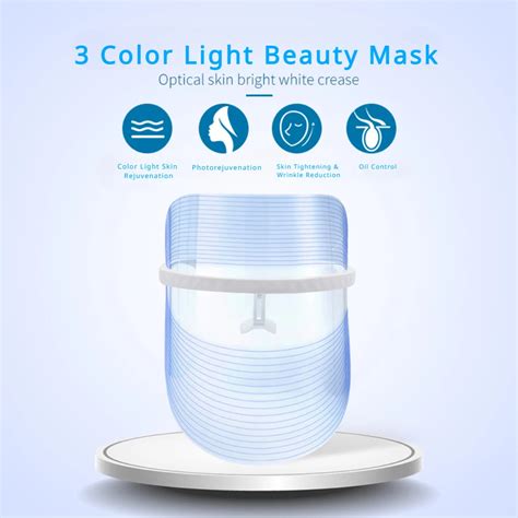 LED Red Light Therapy Facial Mask