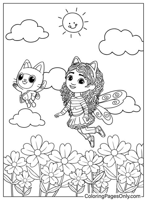Gabby's Dollhouse Coloring Pages - Free Printable Coloring Pages ...