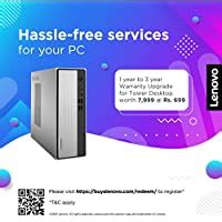 Lenovo IdeaCentre 3 Desktop (AMD Ryzen 3 3250U/4GB/1TB HDD/DOS ...