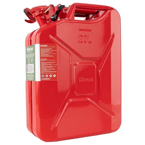 Wavian 20 Liter Metal Gas Can - Red | Sportsman's Warehouse
