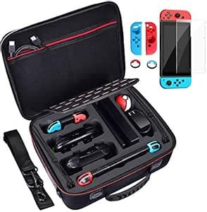Diocall Deluxe Carrying Case Compatible with Nintendo Switch and Switch ...
