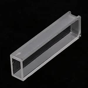 CALANDIS Glass Cuvette Spectrometer Cell Cuvette Laboratory Glassware ...