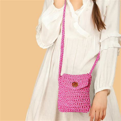 Hand Crocheted Sling Bags for Women by Artisans from Uttar Pradesh ...