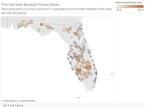Whether Florida heat could make you sick depends on your ZIP code