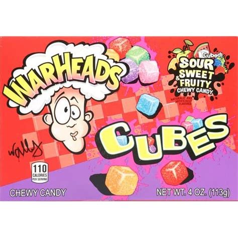 Warhead Mildly Sour Wildly Sweet Chewy Cubes Pouch 113 G | Desertcart INDIA
