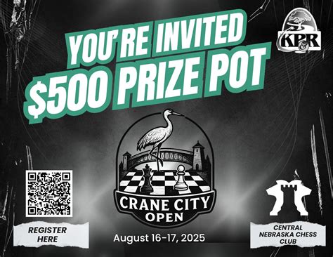 Crane City Open: A Nebraska Chess Player of the Year Qualifying ...