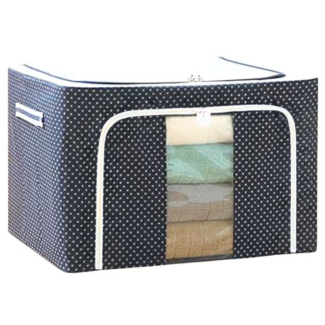 Luvis Grace Clothes Storage Box – 44L Wardrobe Organizer