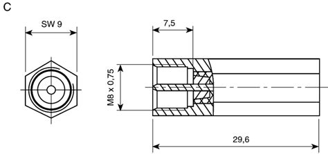 J01702A0001 Telegartner | Telegartner Straight 50Ω RF Adapter FME Plug ...
