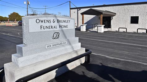 Owens and Brumley Funeral Home moves to new location in Burkburnett.