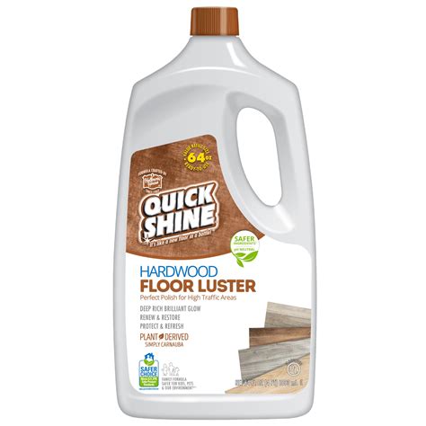 Amazon.com: Quick Shine Hardwood Floor Luster 64oz | Plant-Based ...