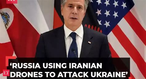 antony blinken: UNSC ministerial meet: Russia using Iranian drones to ...