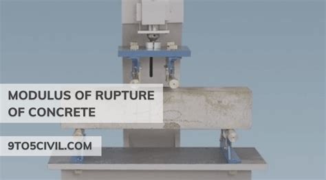 Image result for Modulus of Rupture Test