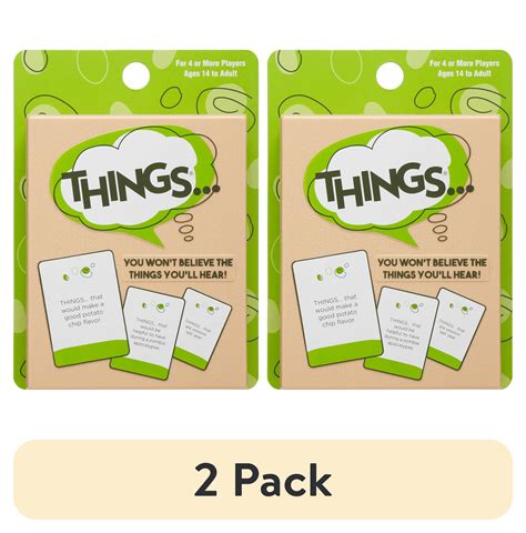 (2 pack) The Game Of Things- - Walmart.com