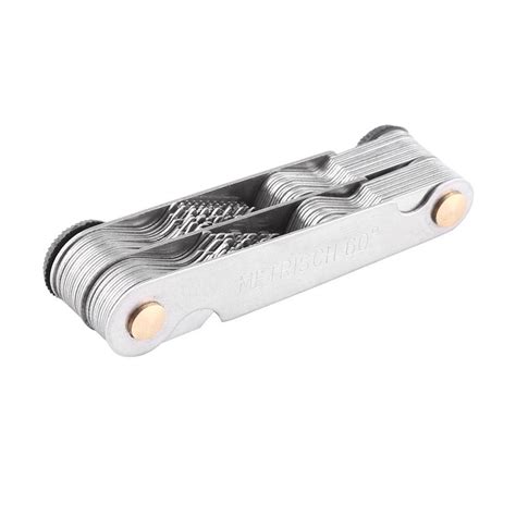 Buy 52pcs Thread Pitch Gauge Stainless Steel Screw Pitch Measuring Tool ...