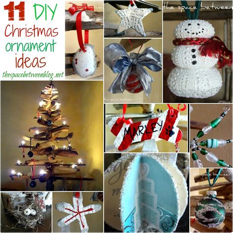 11 homemade Christmas ornament ideas