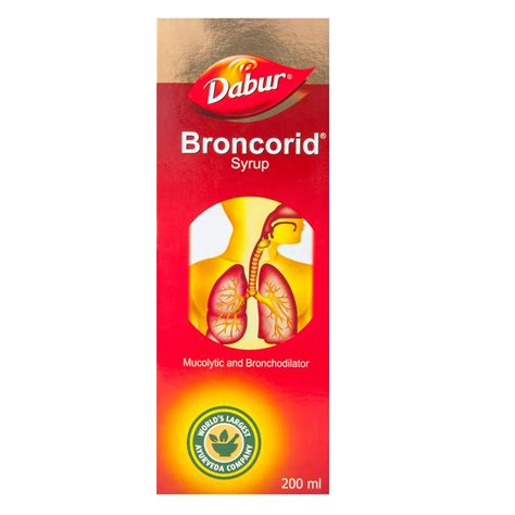 Buy Alternate Medicine and Healthcare Products Online | Dabur Broncorid ...