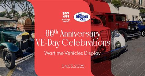 80th Anniversary VE-Day Celebrations, Fort St. Elmo & The National War ...