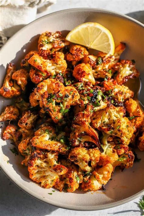 Garlic-Parmesan Roasted Cauliflower Recipe