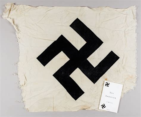 GERMAN THIRD REICH SWASTIKA FLAG CENTER UNCUT | #4852826858