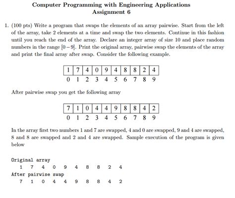 Array and Swap in C Code Example 的图像结果