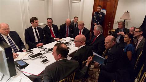 Hunkered at Mar-a-Lago, Trump makes his club a makeshift Situation Room
