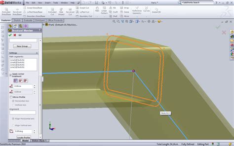 Image result for SolidWorks Structural Member