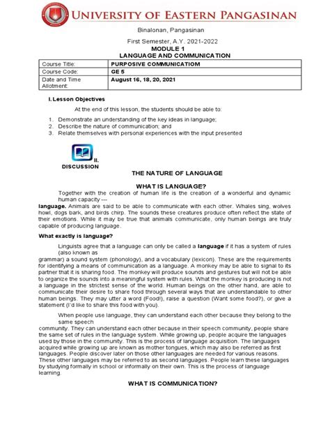 Image result for Communication Skills Module 1