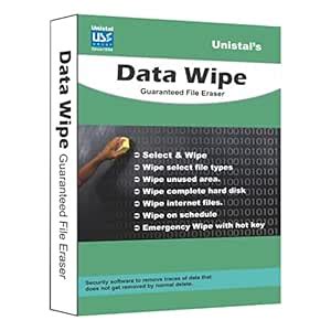 Unistal's Data Wipe - File Eraser Software | 1 User, 1 Year | Email ...