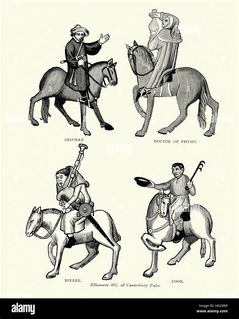 Shipman canterbury tales hi-res stock photography and images - Alamy
