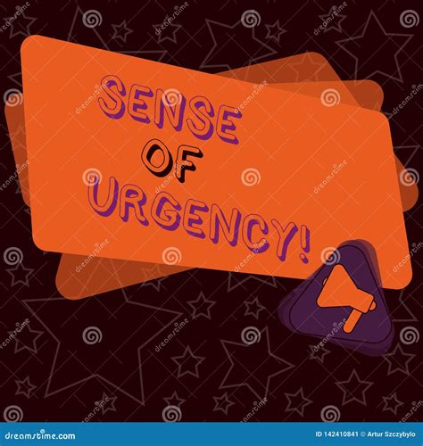 Handwriting Text Writing Sense of Urgency. Concept Meaning First ...