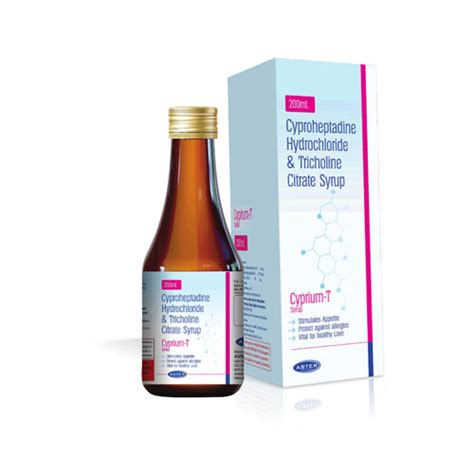 CYPRIUM-T SYRUP Aster Medipharm Pvt. Ltd.