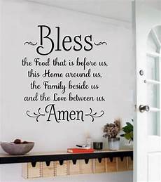 words for the wall home decor bless the food before us wall decals vinyl sticker words words for the wall home decor bless the food before us wall decals vinyl sticker words
