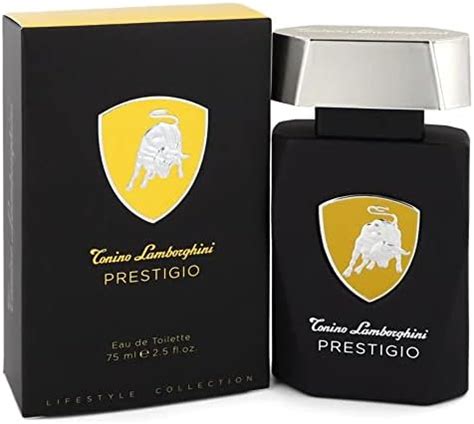 Lamborghini PRESTIGIO Eau De Toilette (75ml) | Sicilian Lemon, Velvety ...