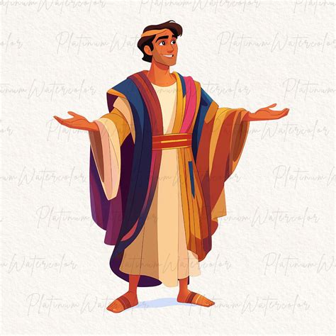 Joseph Biblical Characters, Clipart Bundle, Bible Study, Transparent Background, Digital Clipart ... - characteristics of joseph in the bible