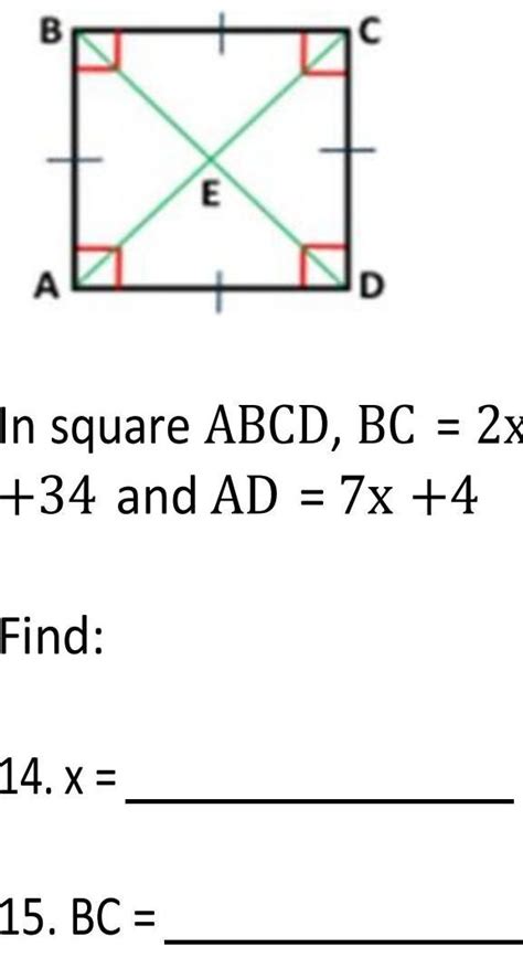 Directions: Find the measure of the unknown angles and sides of the ...