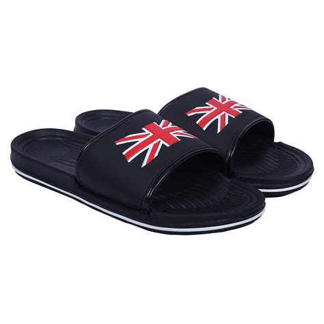 OCTRO England Flag Stylish Slippers and Flip Flops for Mens and Boys ...