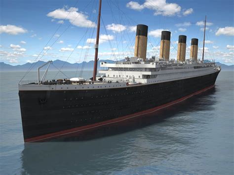 RMS Titanic Cruise Ship - 3D Model by SQUIR