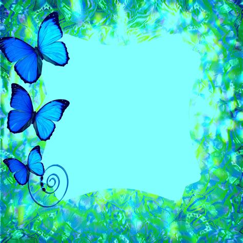 Free Butterfly Borders, Download Free Butterfly Borders png images ...