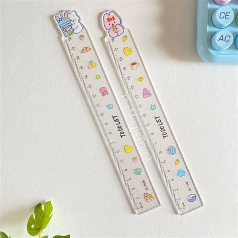 Bunny Theme School Ruler Scale ( 1pc ) – The Magic Trunk